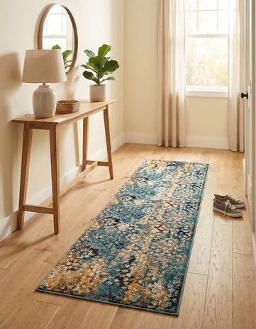 2' x 6' 9 Washable Carnevale Runner Rug