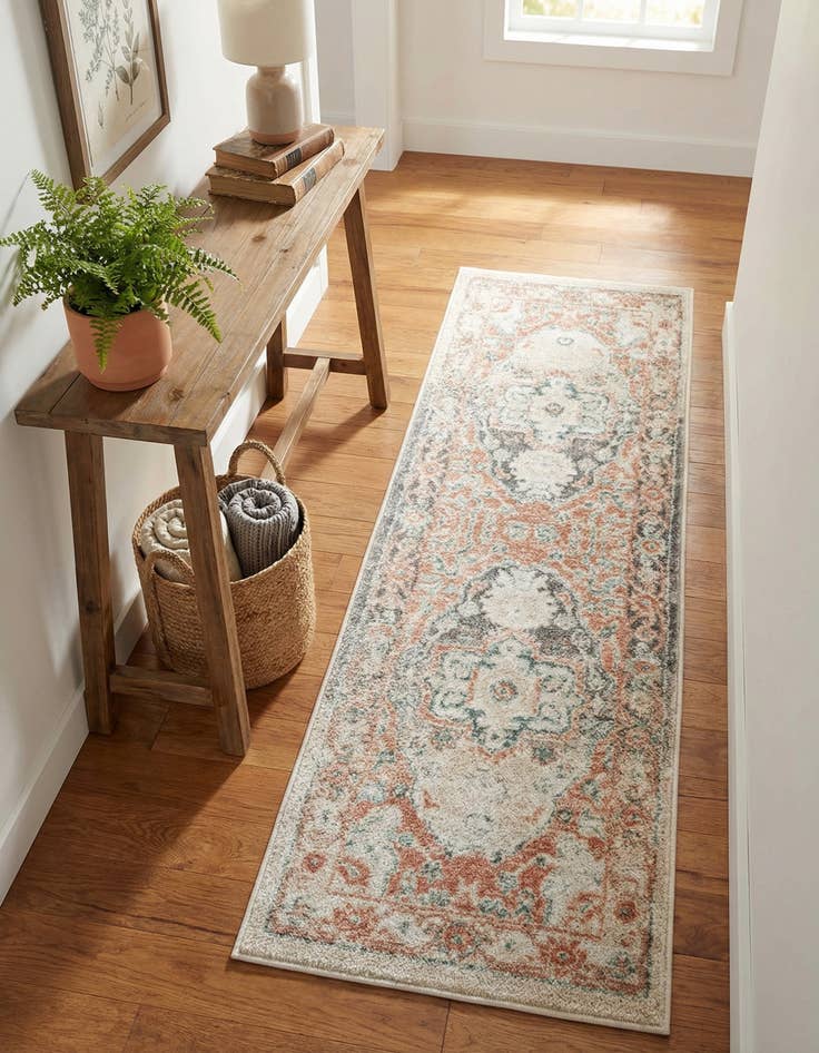 Detail image of 2' x 6' Madeline Vintage Runner Rug