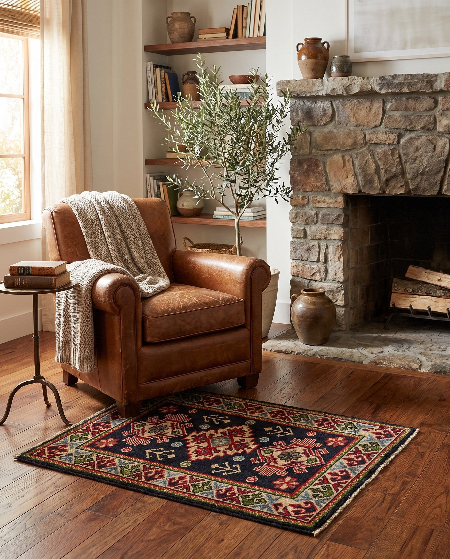 2' 1 x 3' 1 Hand Knotted Kazak Rug