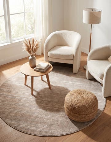 Jill Zarin 6' x 6' Uptown Round Rug