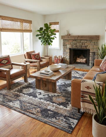 7' 10 x 10' Eco Southwestern Rug