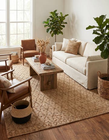 7' 10 x 10' Hand Woven Larsa Jute Rug