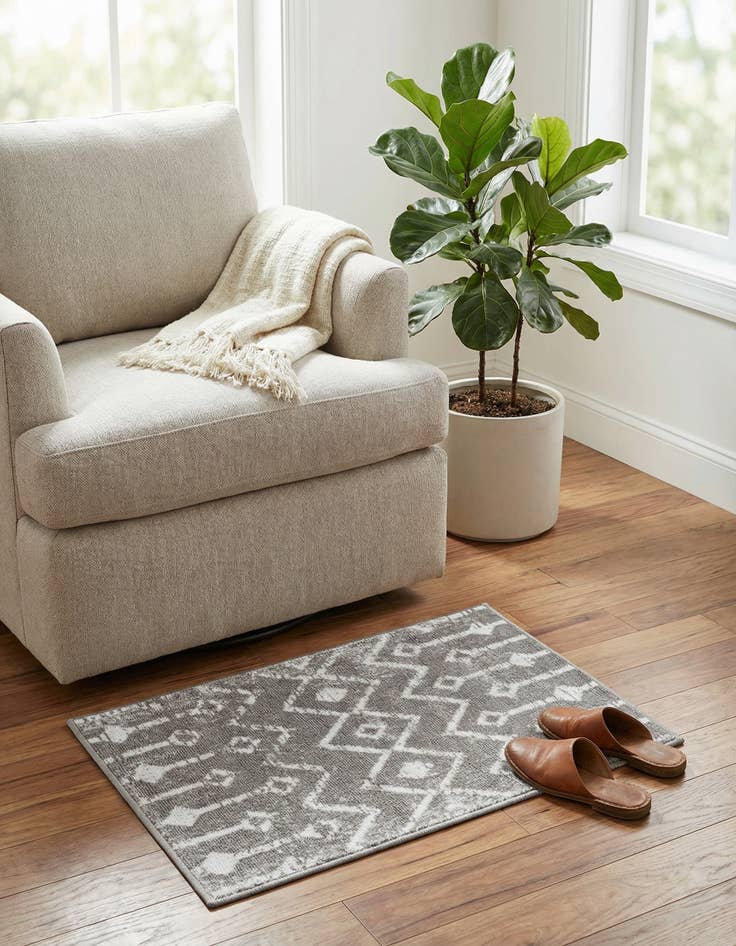 Detail image of 2' x 3' Bohemian Trellis Rug