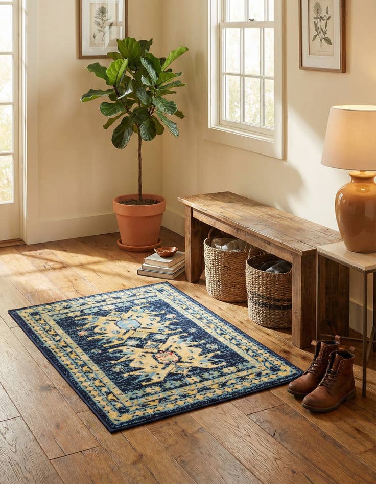 Detail image of 2' x 3' Heriz Design Rug