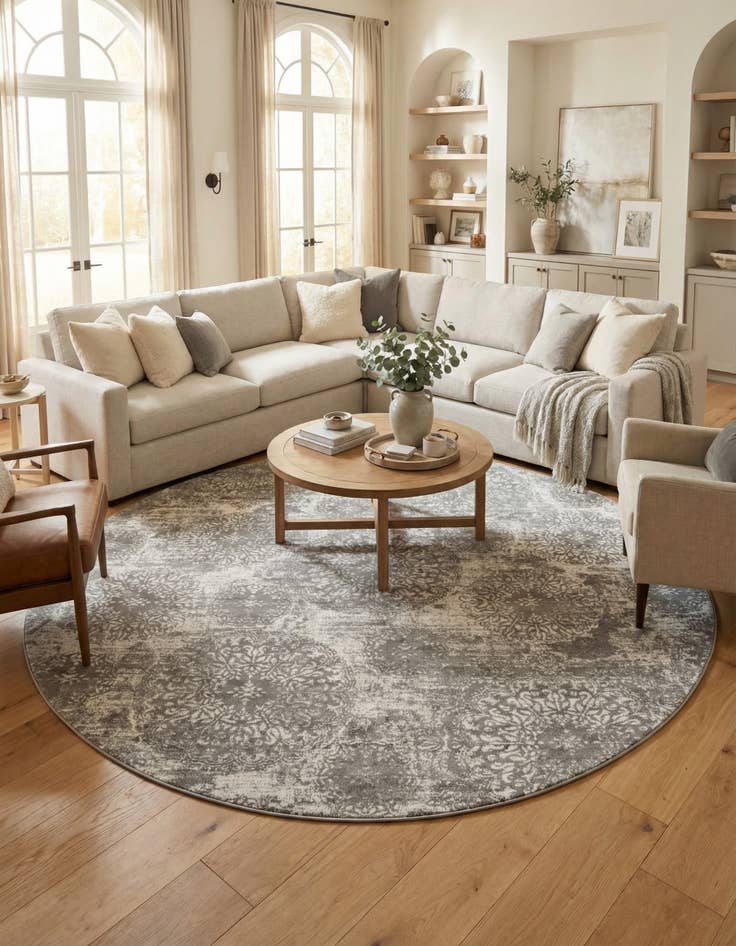 Detail image of 12' x 12' Monaco Round Rug