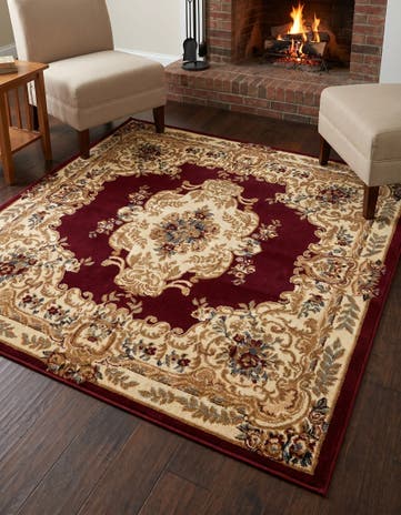 6' x 6' Chateau Square Rug