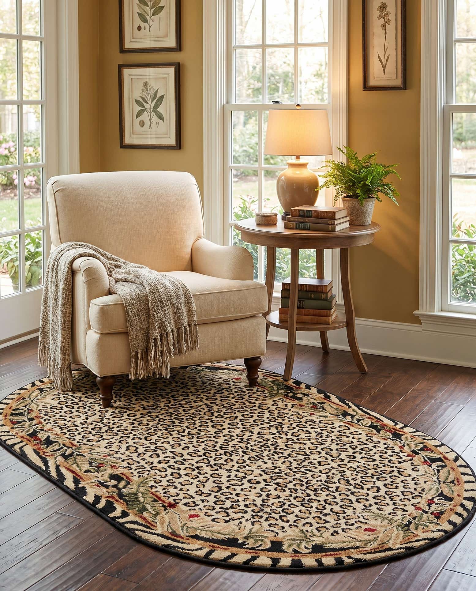 3' x 5' 3 Savannah Oval Rug