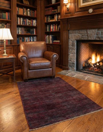 3' x 4' 6 Hand Knotted Modern Ziegler Rug