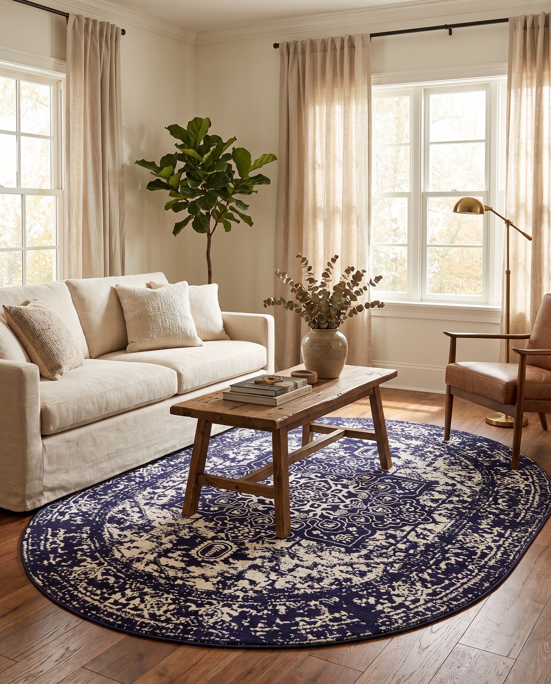 7' 10 x 10' Arlington Oval Rug