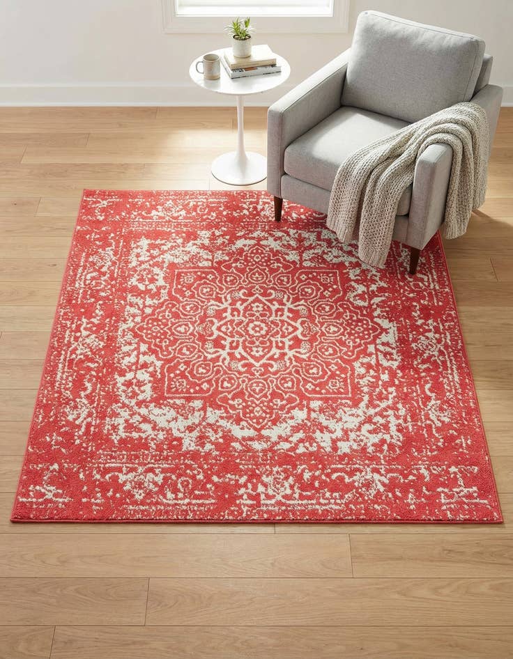 Detail image of 5' 3 x 5' 3 Arlington Square Rug