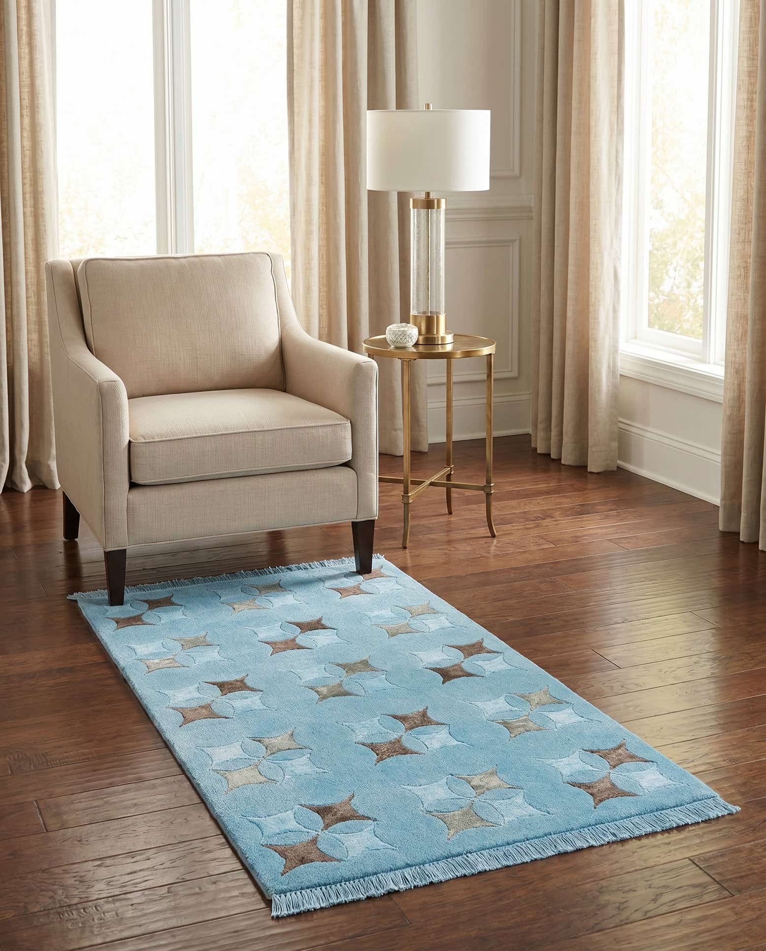 2' 10 x 4' 11 Hand Knotted Darya Wool Rug