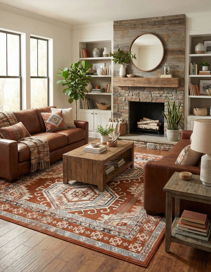 Detail image of 10' x 10' Charlotte Square Rug