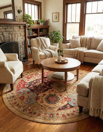 6' x 6' Chelsea Round Rug
