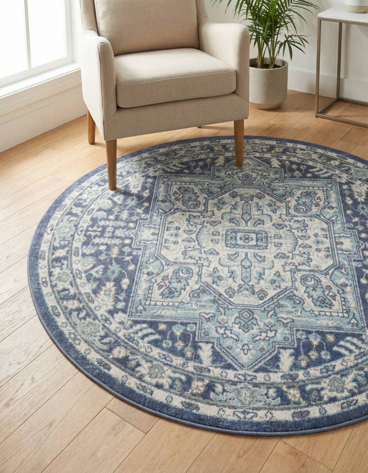 Detail image of 5' x 5' Whitney Round Rug