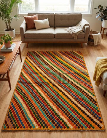 3' 10 x 5' 8 Hand Knotted Balouch Wool Rug