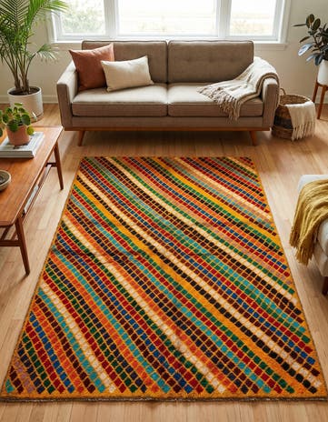 3' 10 x 5' 8 Hand Knotted Balouch Wool Rug