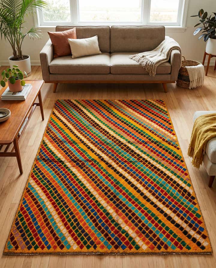 3' 10 x 5' 8 Hand Knotted Balouch Wool Rug
