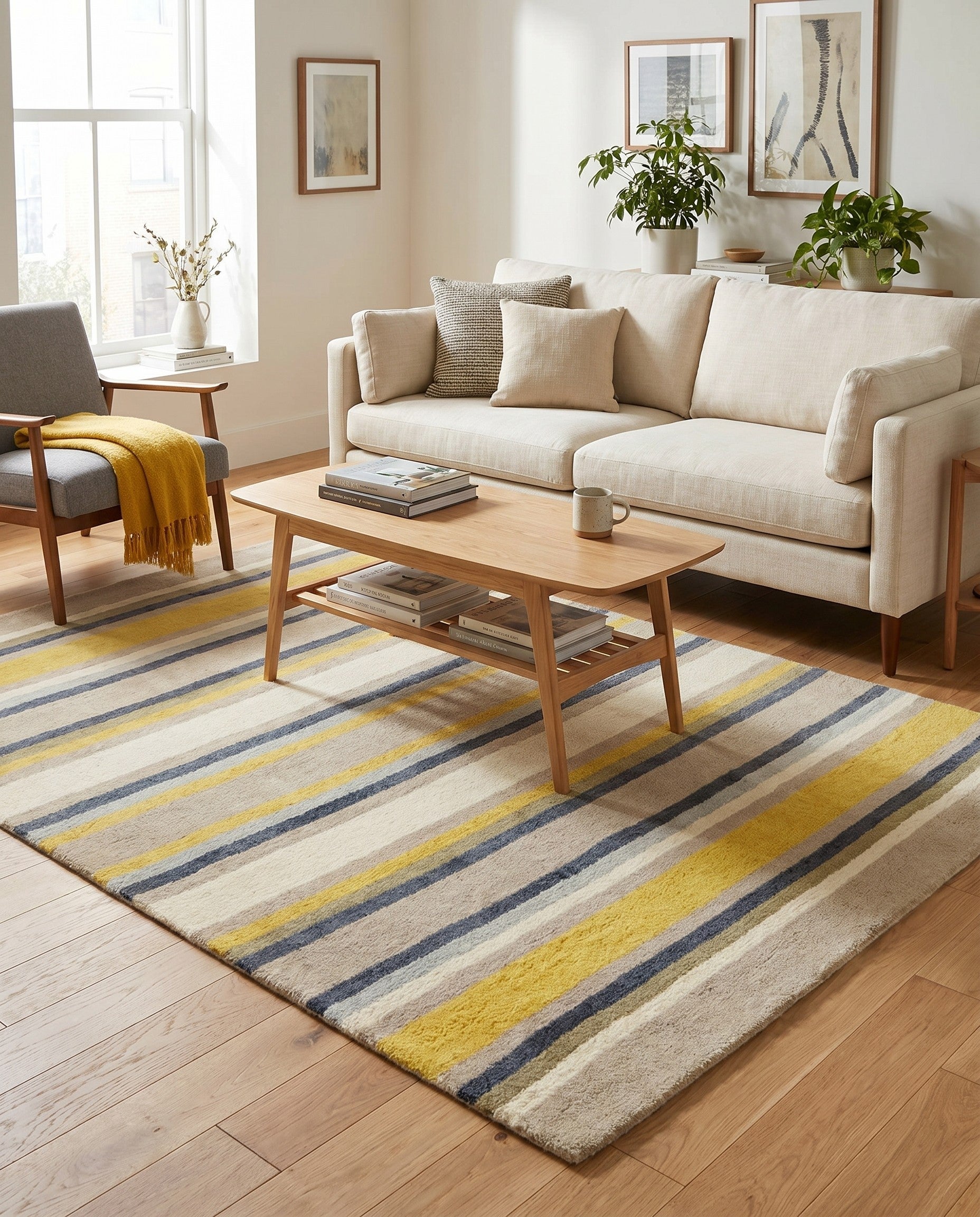 4' x 5' 7 Luna Wool Rug