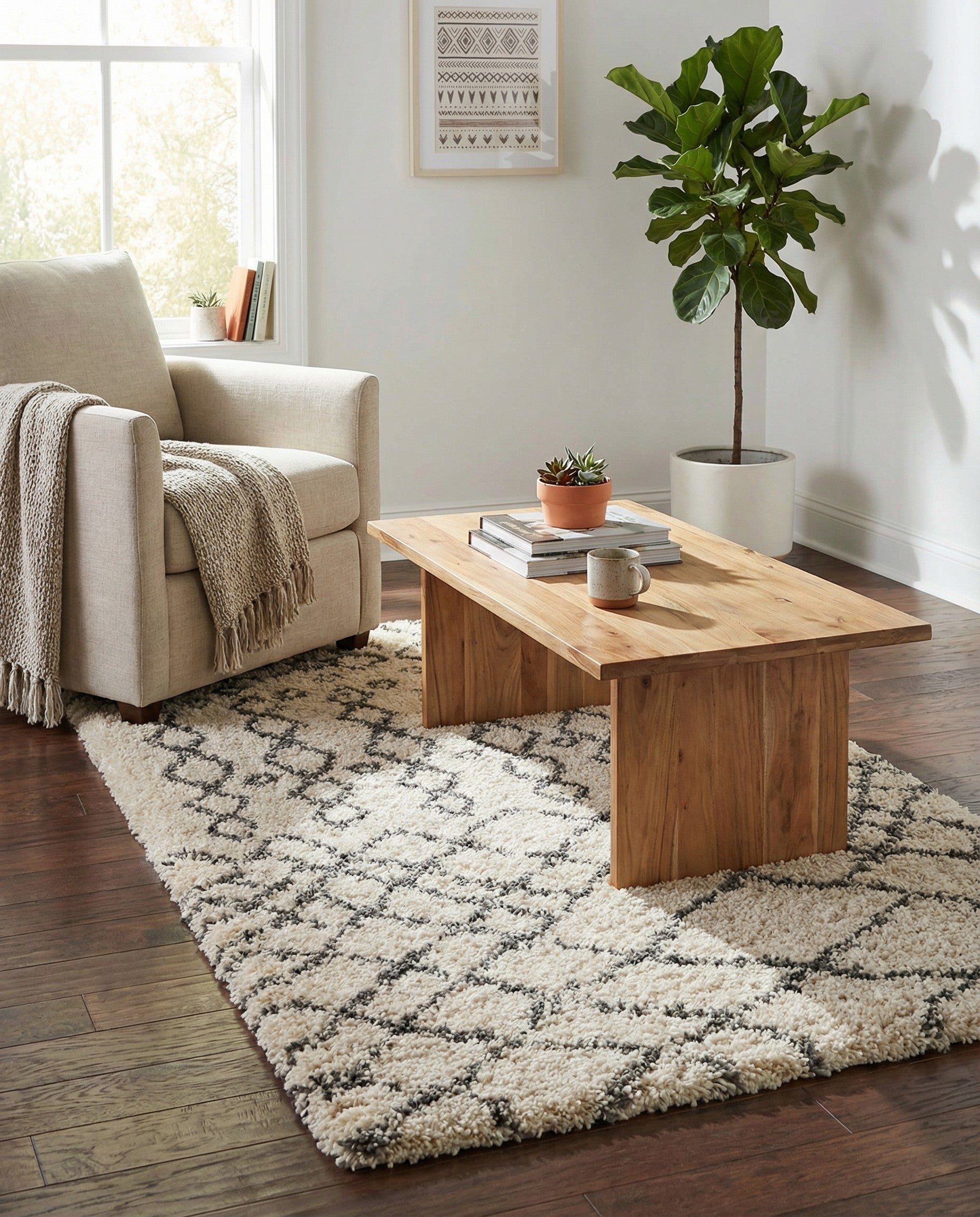 3' 3 x 5' 3 Marrakesh Shag Rug