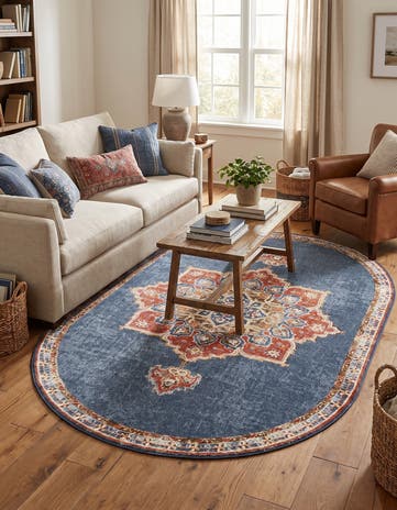 6' x 9' Arcadia Oval Rug