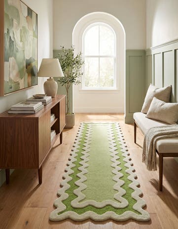 2' 7 x 10' Happy Rugs Wool Runner
