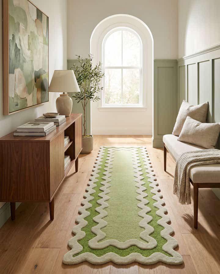 2' 7 x 10' Happy Rugs Wool Runner