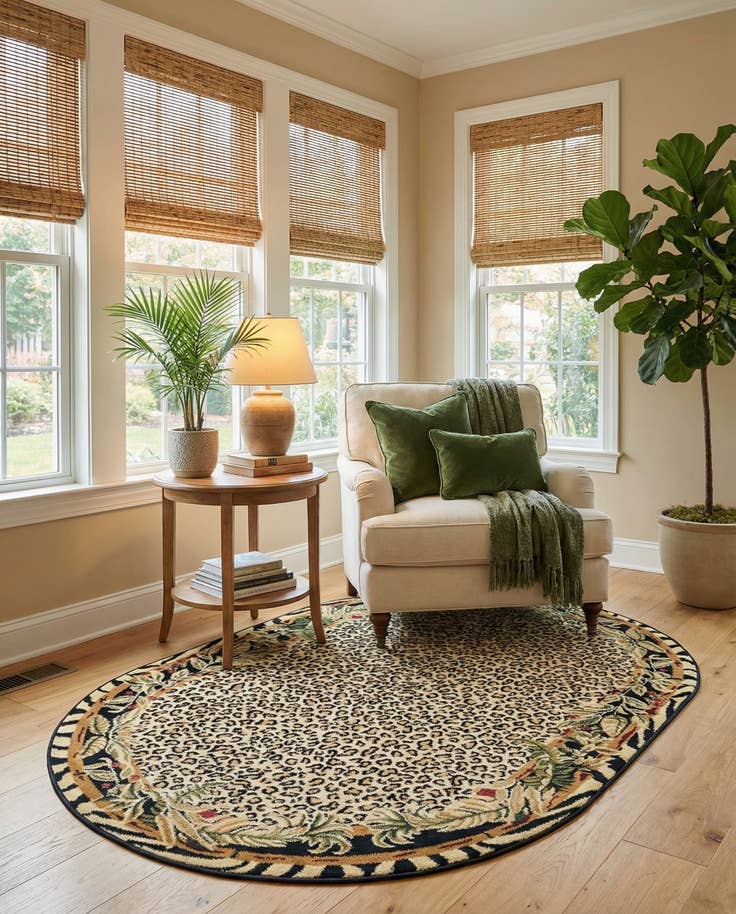 Detail image of 4' x 6' Savannah Oval Rug