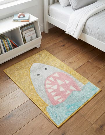 2' 2 x 3' 1 Shark Whimsy Kids Rug