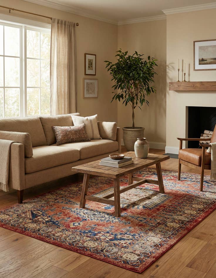 Detail image of 5' x 8' Arcadia Rug