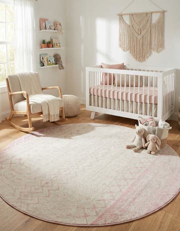 10' x 10' Moroccan Trellis Round Rug