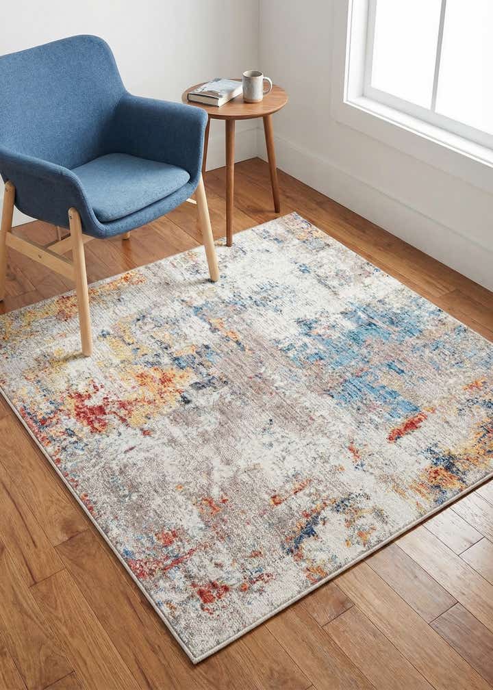 4' x 4' Andromeda Square Rug