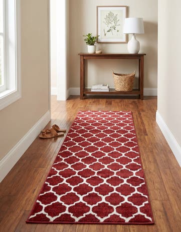 2' x 6' Lattice Runner Rug