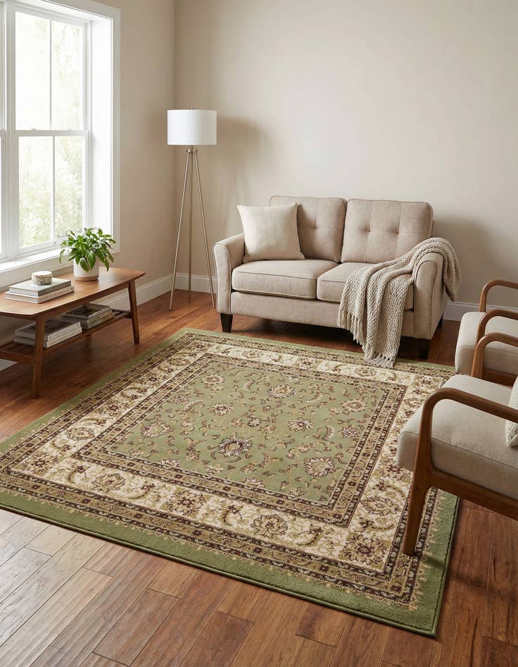 Detail image of 6' x 6' Aditi Square Rug