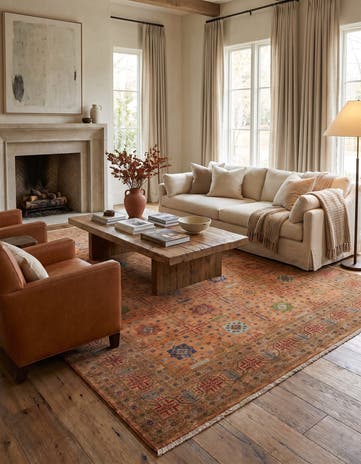 8' 3 x 10' 5 Hand Knotted Ariana Ziegler Rug