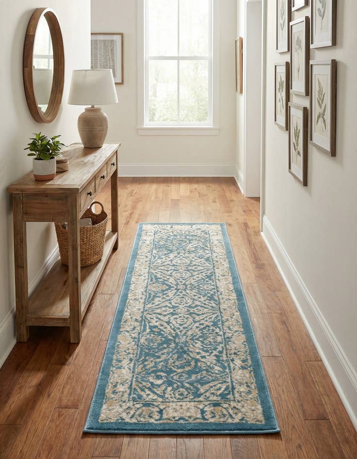 Detail image of 2' x 6' Dahlia Runner Rug