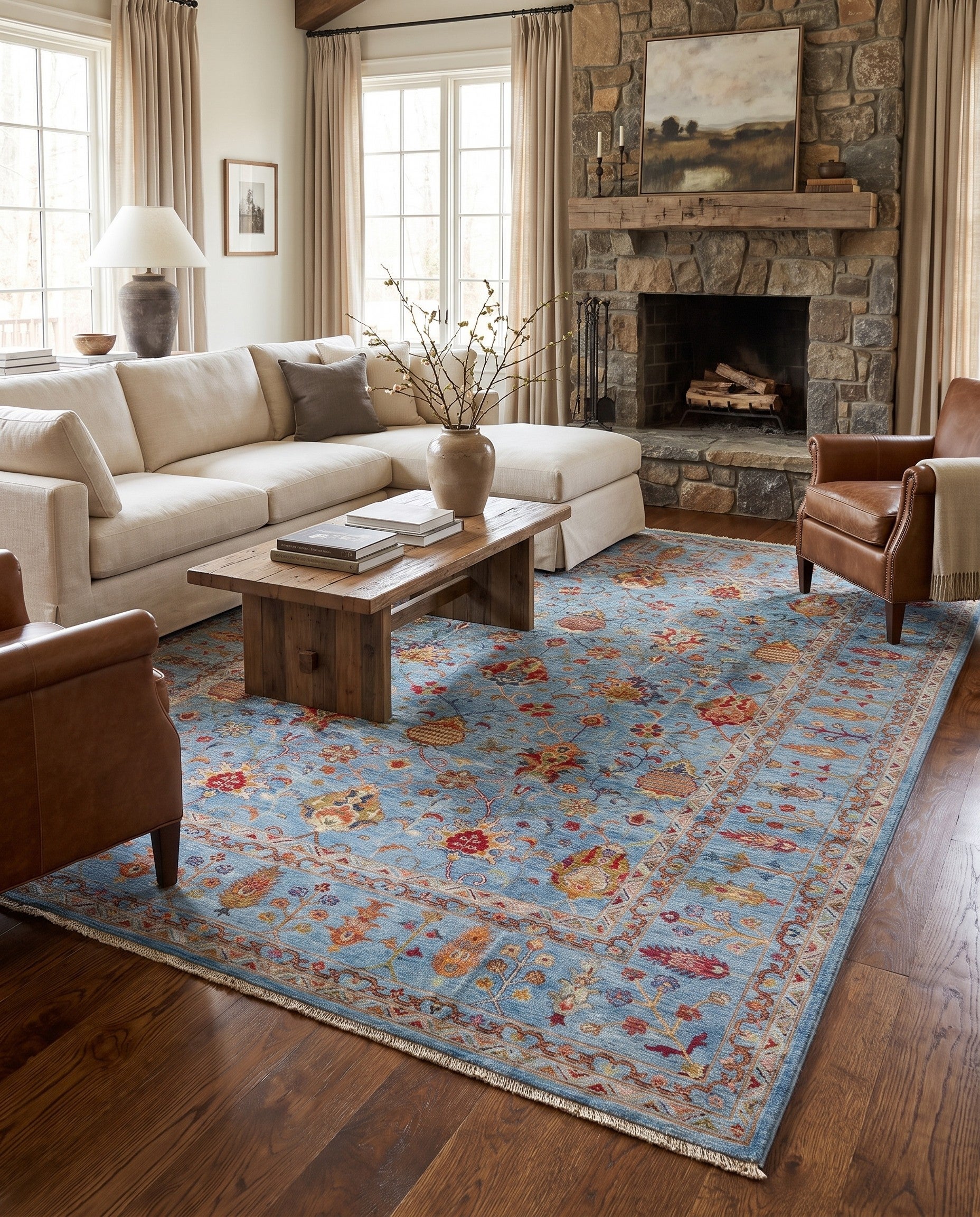 8' 1 x 10' 1 Hand Knotted Ariana Rug