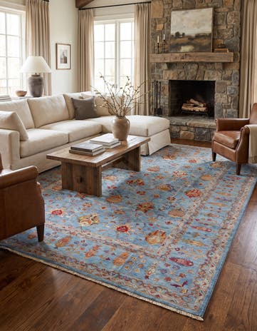 8' 1 x 10' 1 Hand Knotted Ariana Rug