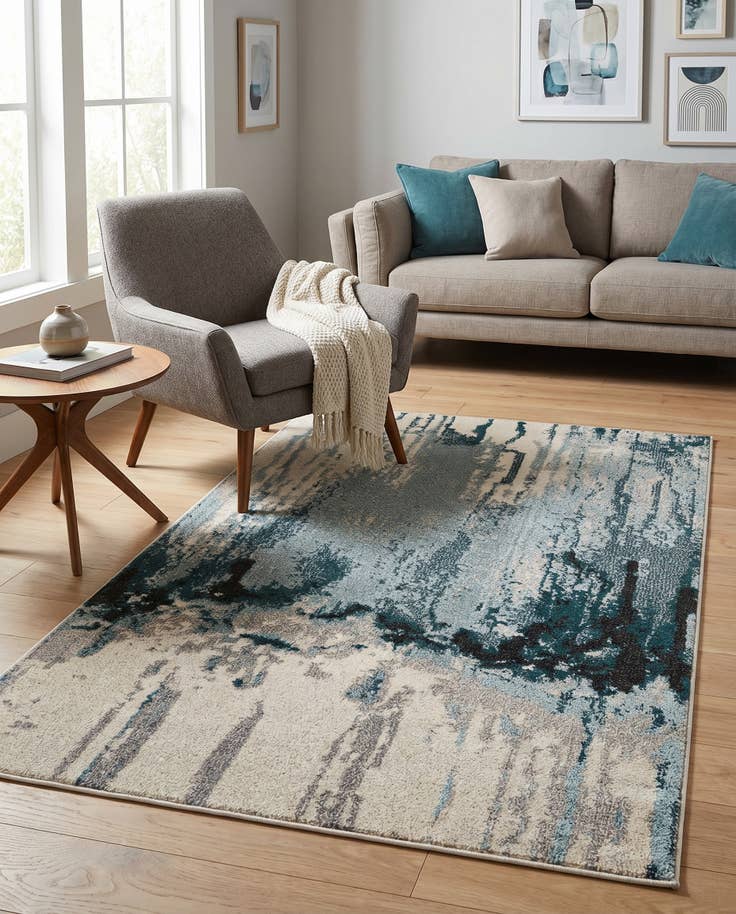 Detail image of 3' 3 x 5' 3 Washable Casablanca Rug