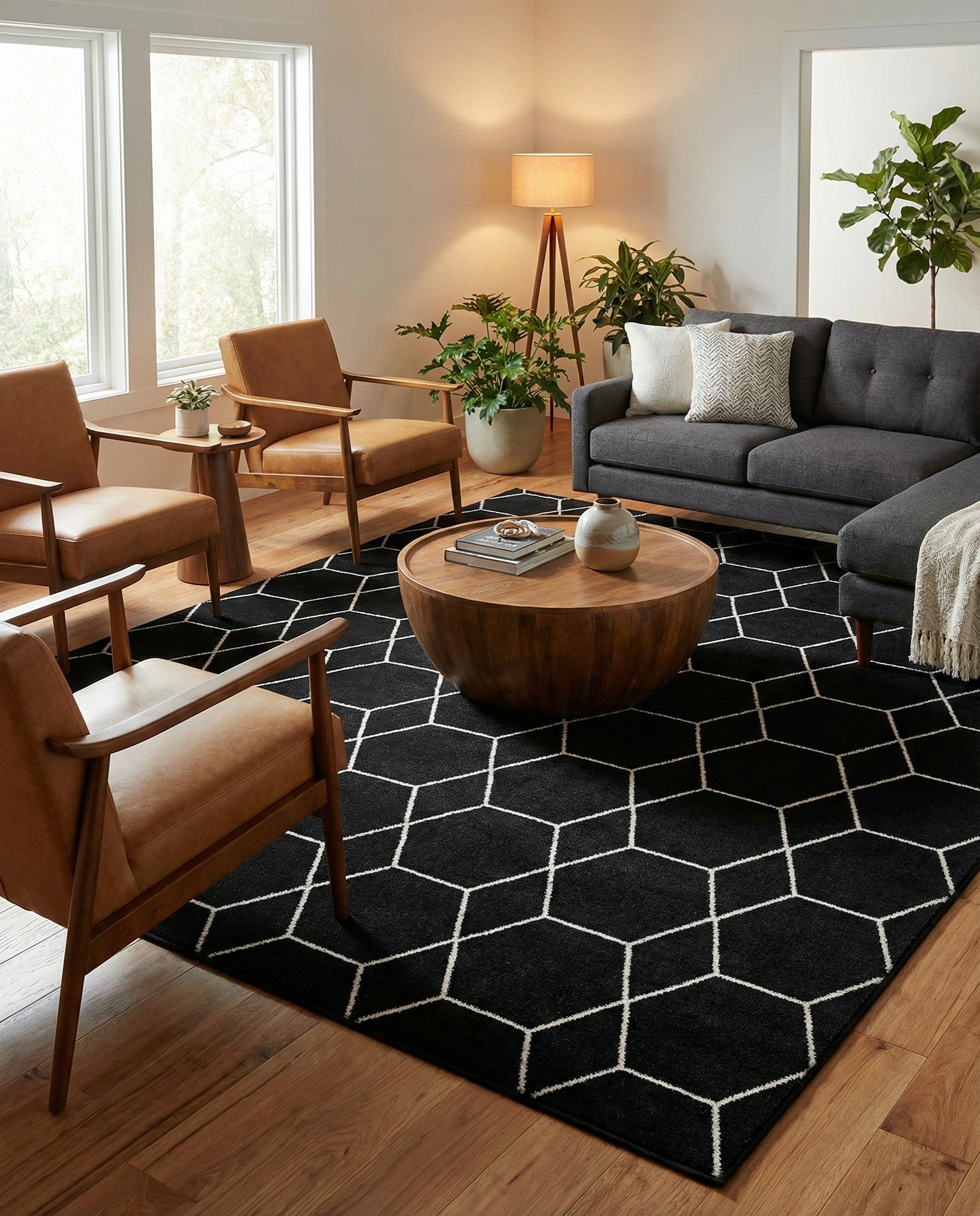 10' x 14' Trellis Frieze Rug