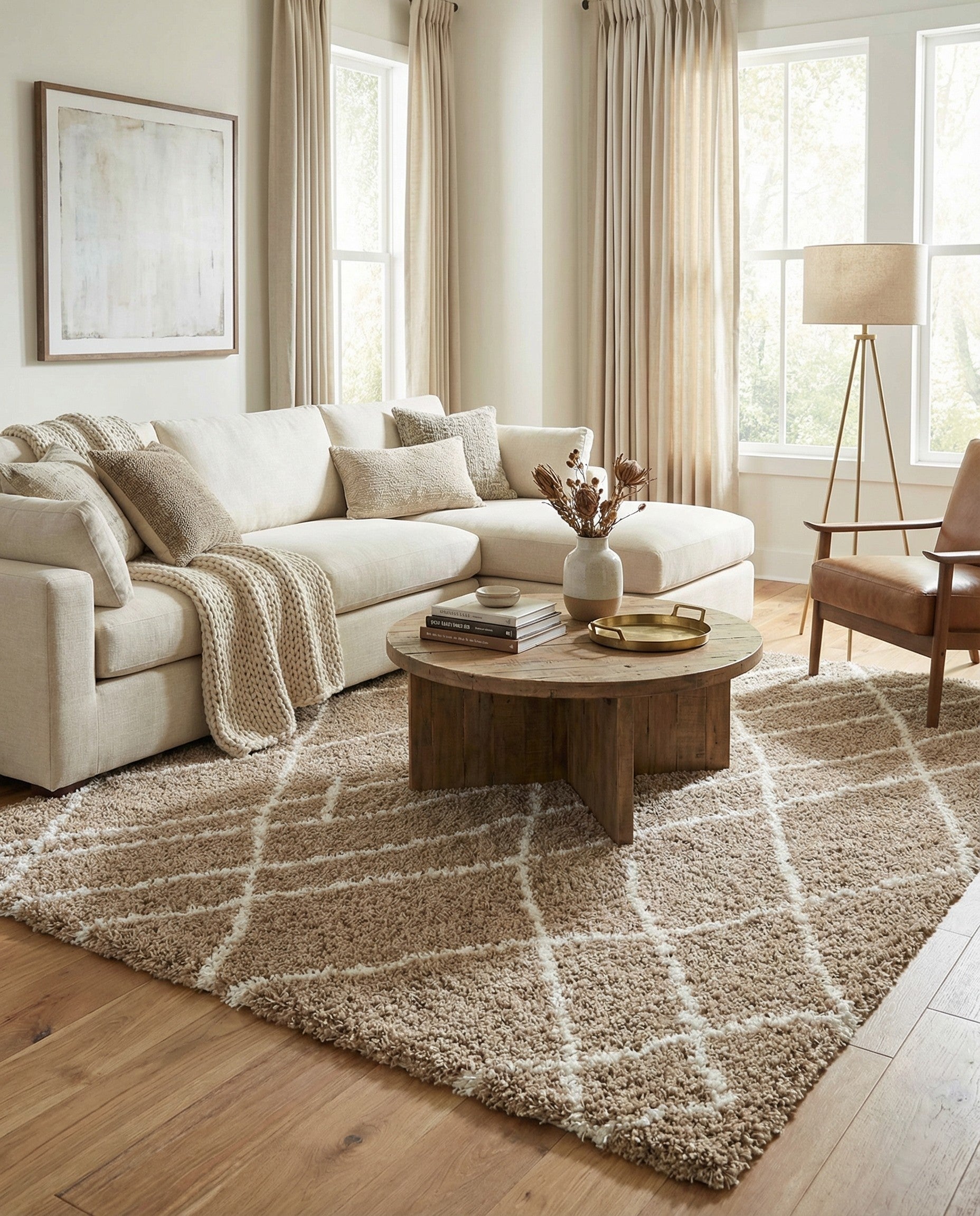 Primary image  7' x 10' Soft Touch Shag Rug