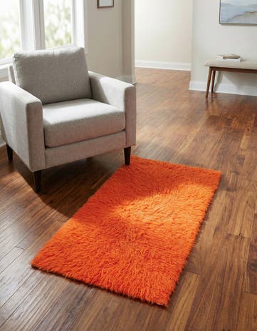 2' 5 x 4' 6 Hand Knotted Moroccan Wool Rug