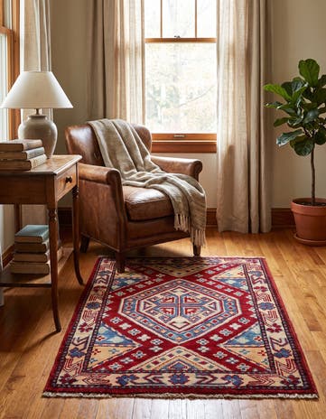 2' 1 x 2' 10 Hand Knotted Kazak Rug