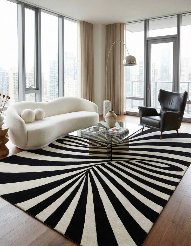 Detail image of  10' x 14' 1 Vortex Wool Rug