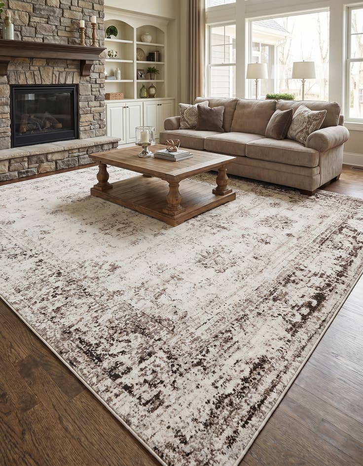 Detail image of 13' x 13' Monaco Square Rug