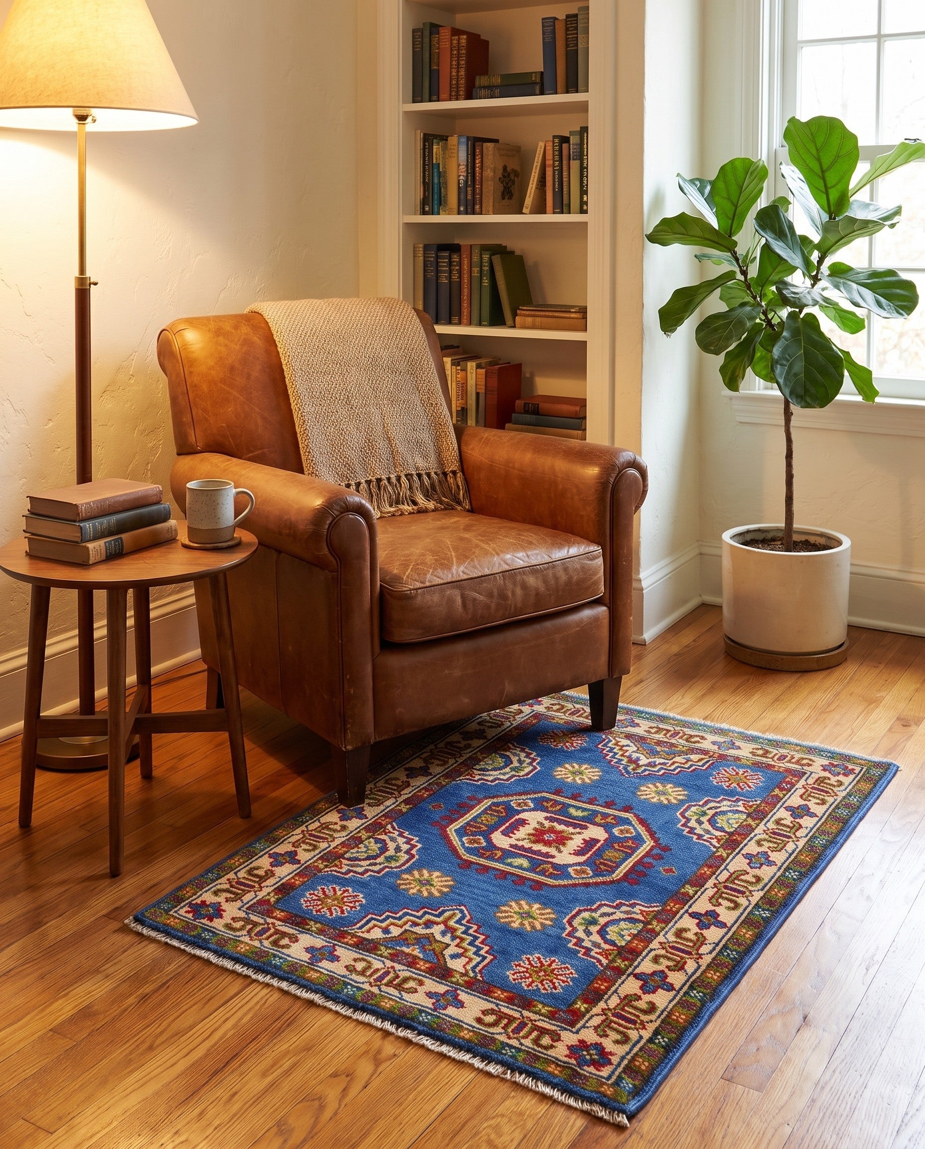 2' 1 x 2' 10 Hand Knotted Kazak Rug