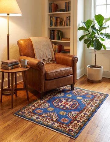 2' 1 x 2' 10 Hand Knotted Kazak Rug
