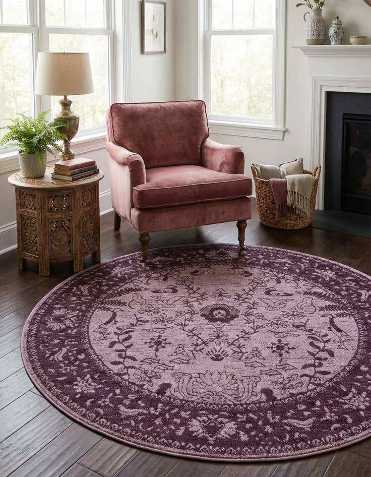 Detail image of 6' x 6' Vista Round Rug