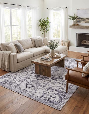 7' 10 x 11' Washable Francesca Rug