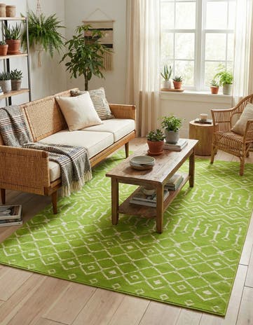 5' 3 x 8' Kasbah Trellis Rug