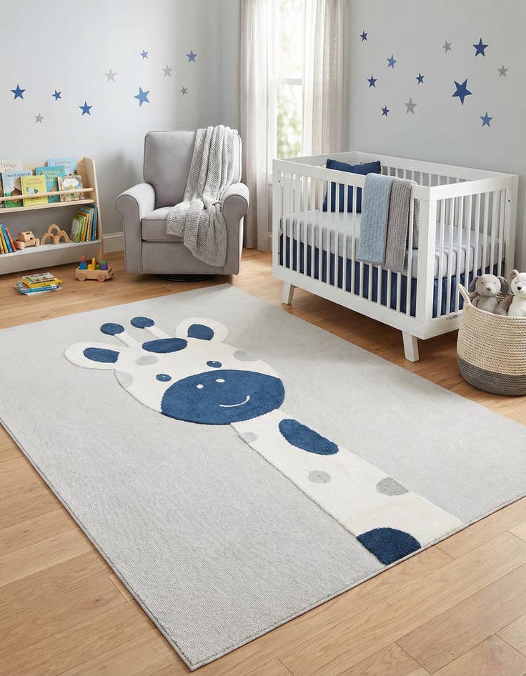 Detail image of 9' x 12' Whimsy Kids Rug